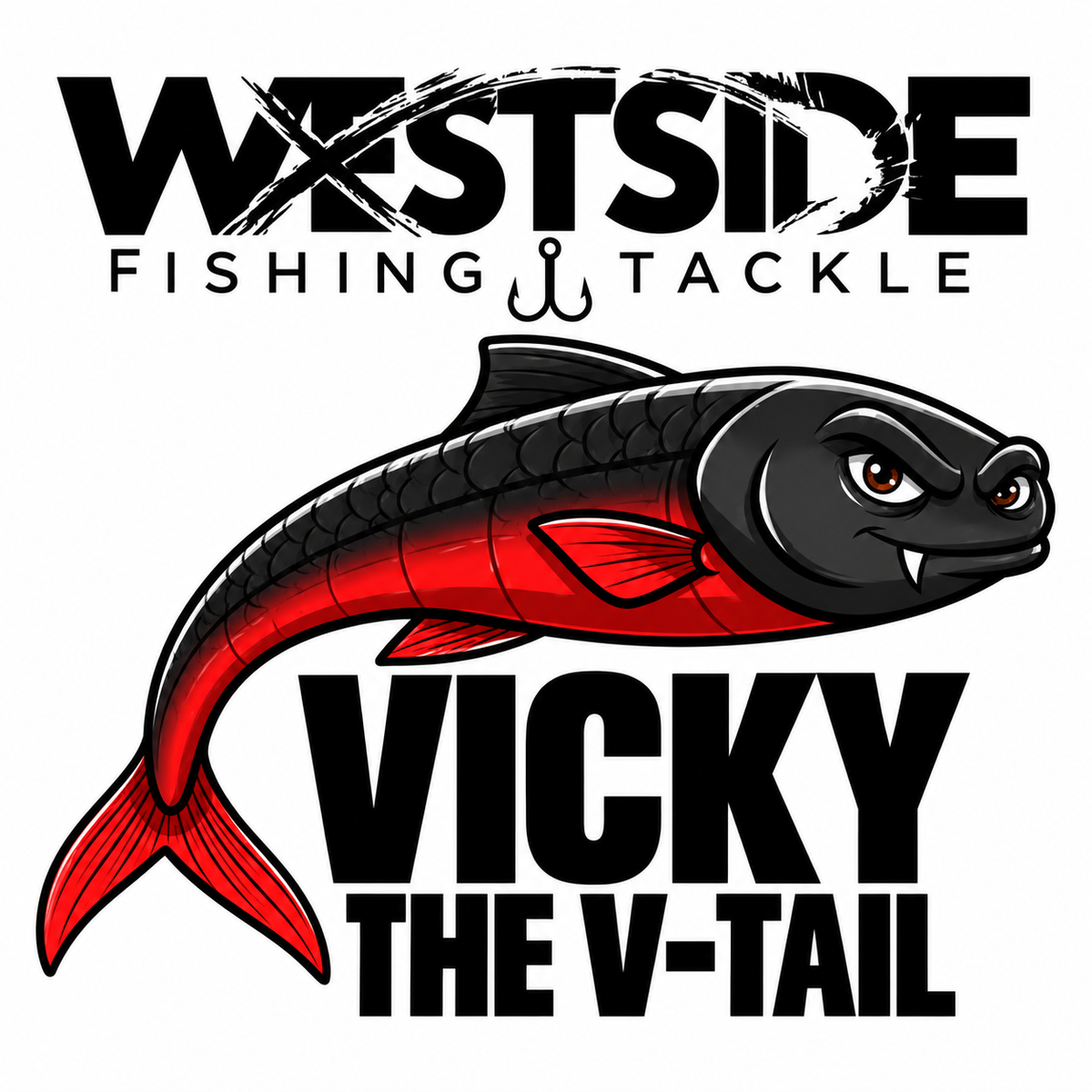Vicky the V-tail 4stuks